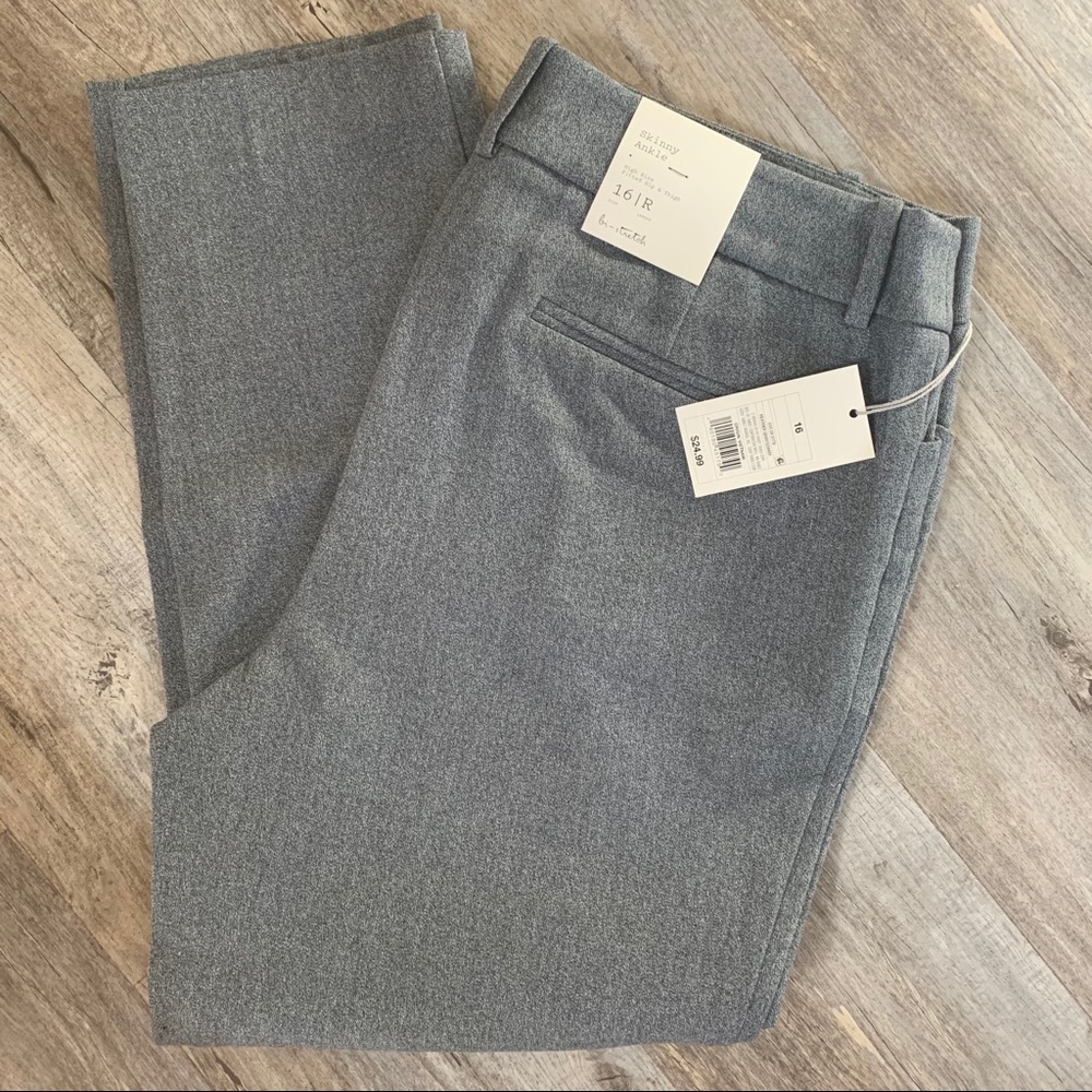NWT! Gray skinny ankle slacks | a new day